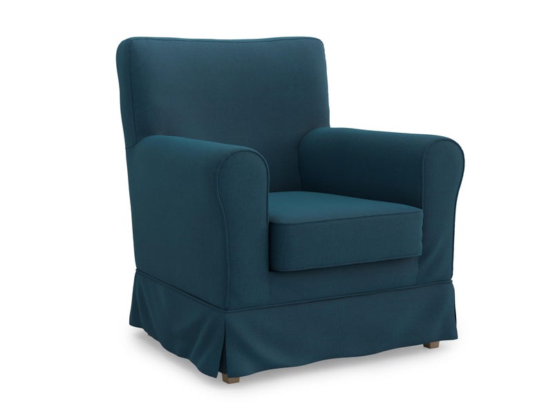 TLYESD Jennylund Chair Cover Replacement for IKEA Jennylund Chair Slipcover, Ektorp Jennylund Chair Cover, Jennylund Cover Only!(Daily Blue) - Image 1